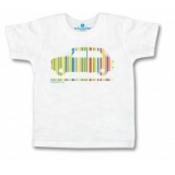 Bar codes Austin Mini t-shirt white / short sleeves 