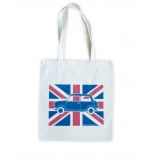 Austin Mini Union Jack tote bag
