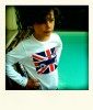 T-shirt enfant Austin Mini drapeau anglais