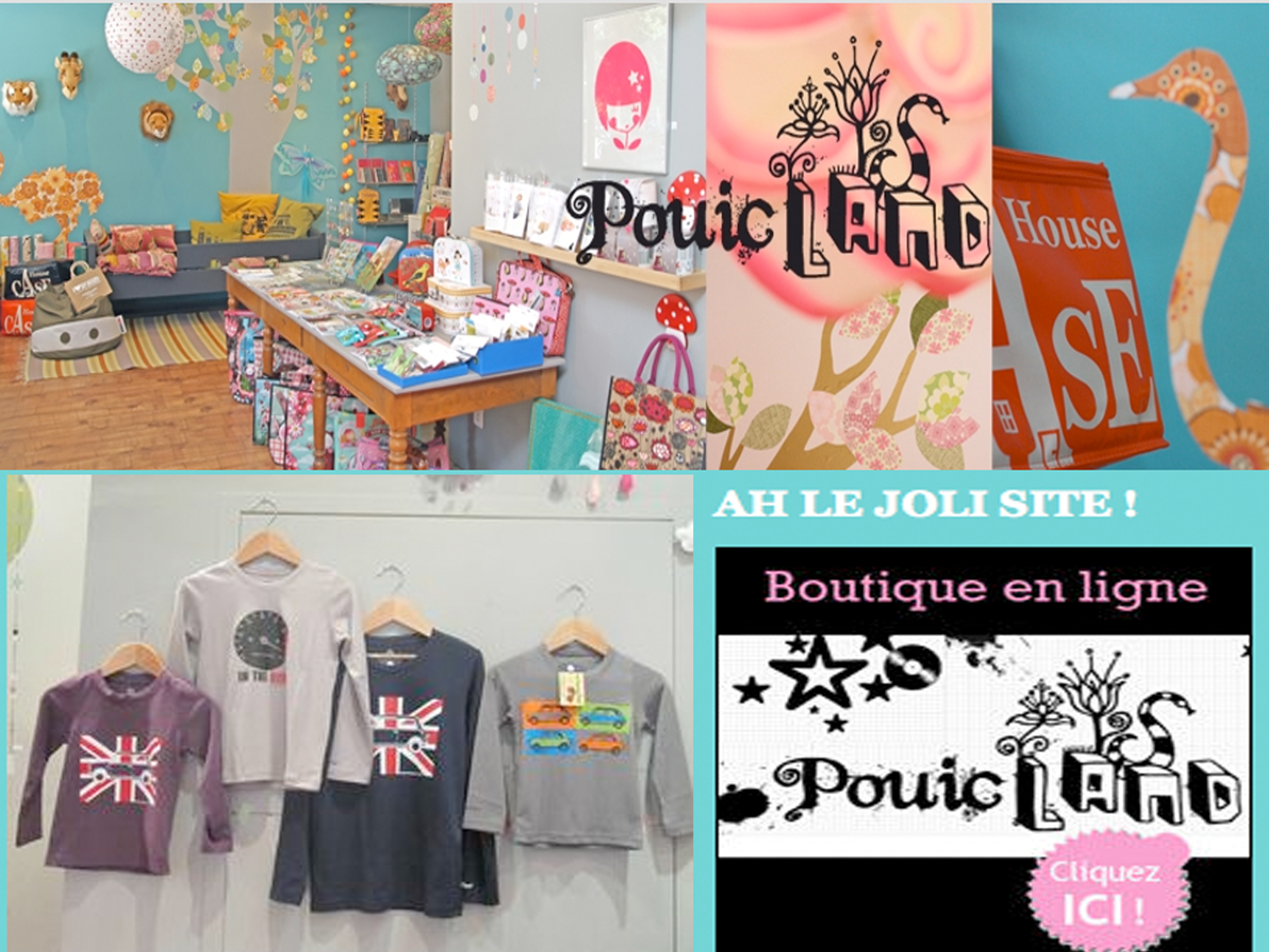 Une sélection de t-shirts Ma locomotion chez Pouic Land