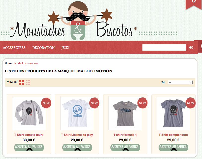 Ma locomotion chez Moustaches & biscotos