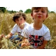 Short sleeves Austin Mini Union Jack t-shirt for kids