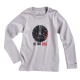 Long sleeves vintage rev-counter t-shirt for kids - pale grey