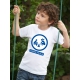  T-shirt Play bleu