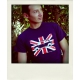 T-shirt Austin Mini Union Jack marine manches courtes