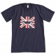 T-shirt Austin Mini Union Jack marine manches courtes