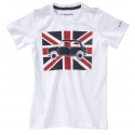 T-shirt Austin Mini drapeau anglais pour adultes