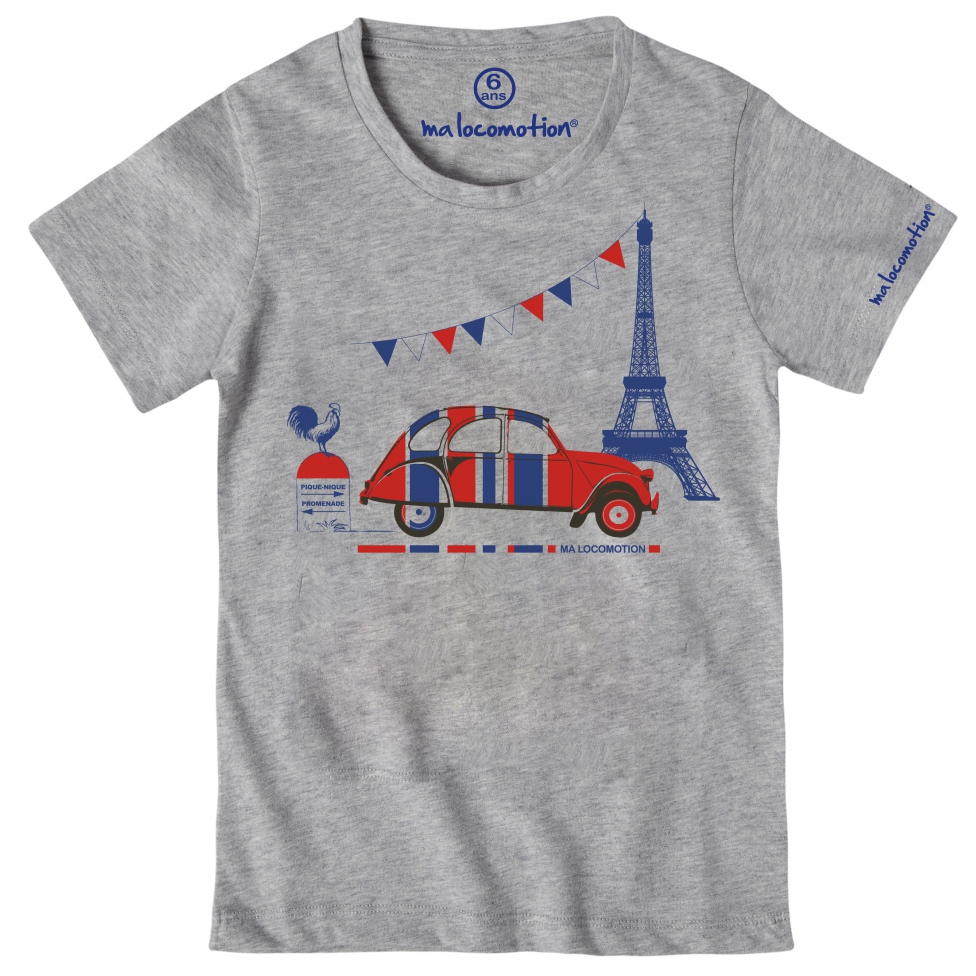 2CV Paris t-shirt