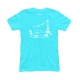 T-shirt 2CV Paris Tour Eiffel Neon